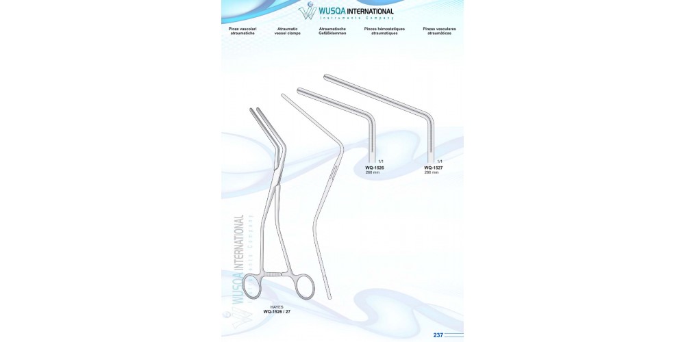 Atraumatic Vessel Clamps